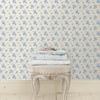 Ikat Rose, Blue