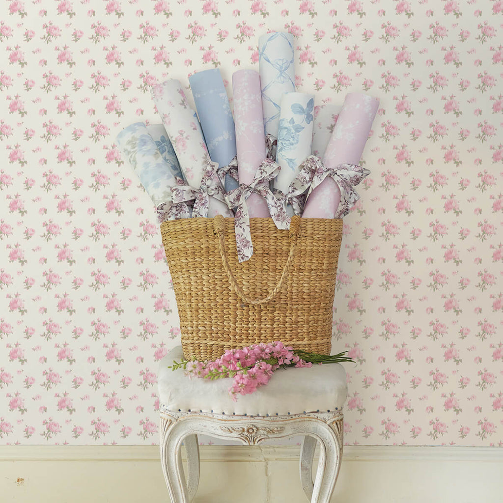 Ikat Rose, Tinted Petals
