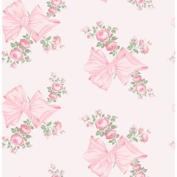 Rosa Beaux, Pink Mint Wallcoverings | Malibu Wallcovering