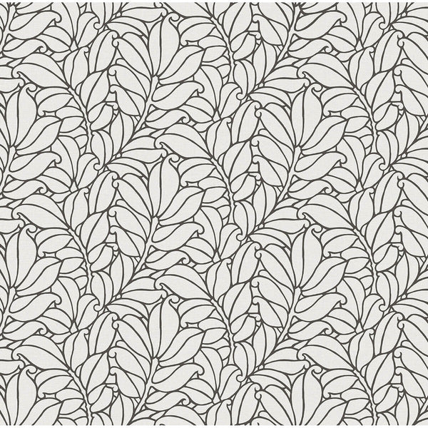 Coraline, White Wallcoverings | Malibu Wallcovering