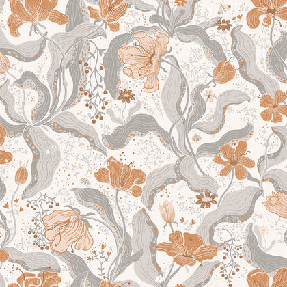 Bodri - Grey Residential Wallcovering | Jeffrey Stevens