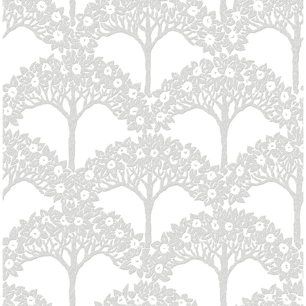 Dawson - Light Grey Residential Wallcovering | Jeffrey Stevens