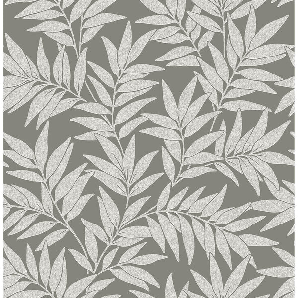 Morris, Dark Grey Wallcoverings | Malibu Wallcovering
