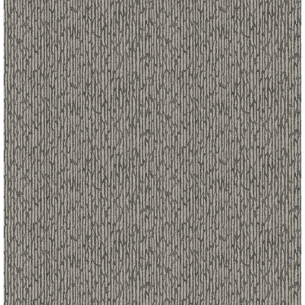 Mackintosh - Charcoal Residential Wallcovering | Jeffrey Stevens