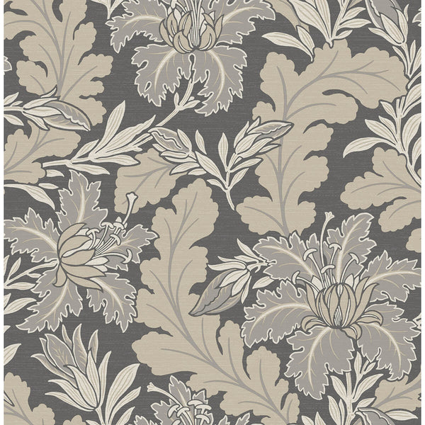 Butterfield, Grey Wallcoverings | Malibu Wallcovering