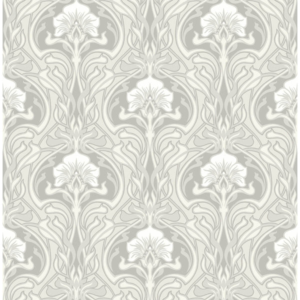 Mucha - Off White Residential Wallcovering | Jeffrey Stevens