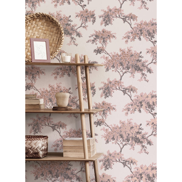 Ashdown, Pink Wallcoverings | Malibu Wallcovering