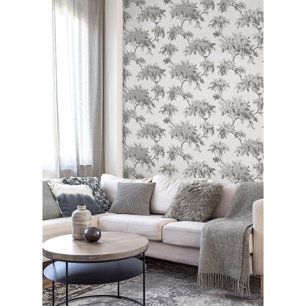 Ashdown, Grey Wallcoverings | Malibu Wallcovering