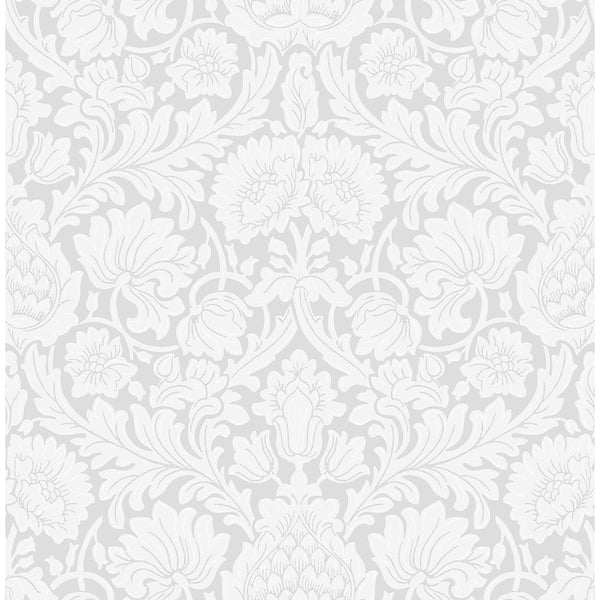 Bamburg, Grey Wallcoverings | Malibu Wallcovering