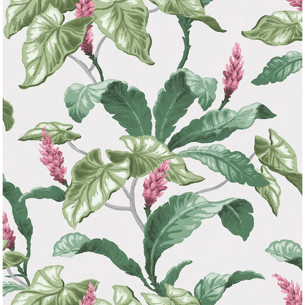 Meridian Parade, Green Wallcoverings | Malibu Wallcovering