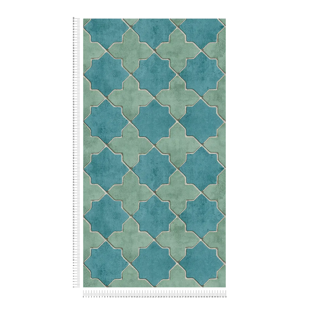 New Walls. Teal Wallcovering | AS Creation