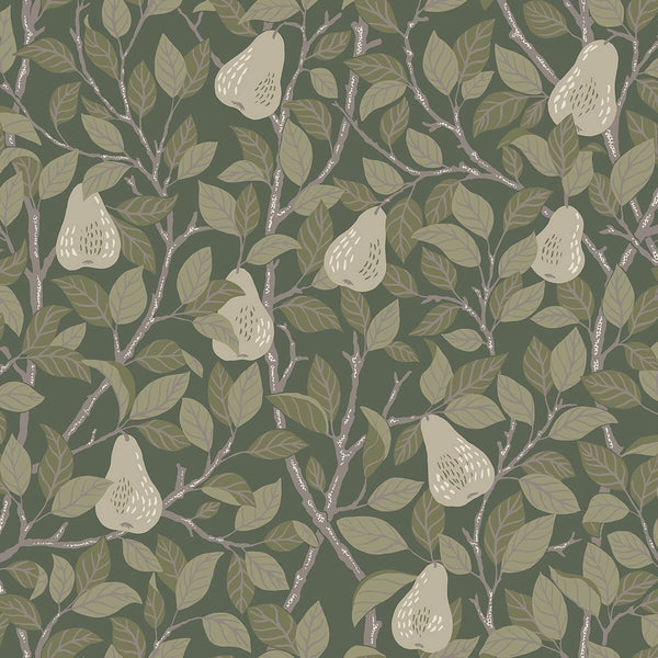 Pirum, Green Wallcoverings | Brewster & York