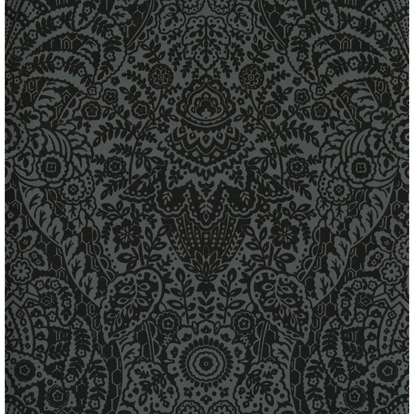 Maris, Charcoal Wallcoverings | Malibu Wallcovering