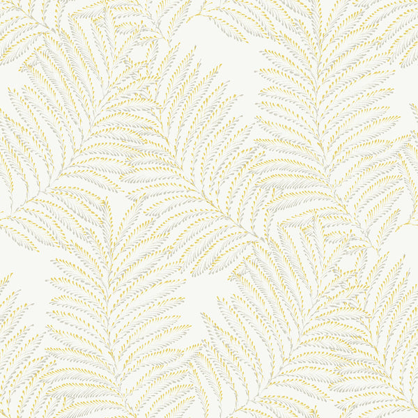 Finnley, Yellow Wallcoverings | Malibu Wallcovering