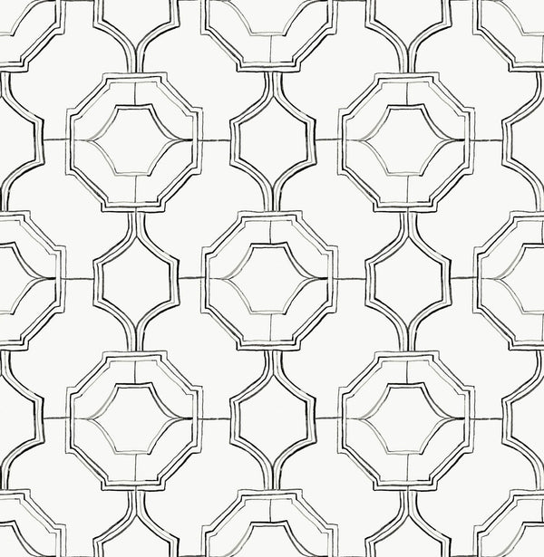 Gallina - Charcoal Residential Wallcovering | Jeffrey Stevens