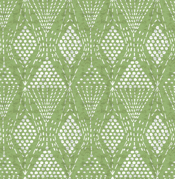 Grady, Green Wallcoverings | Malibu Wallcovering