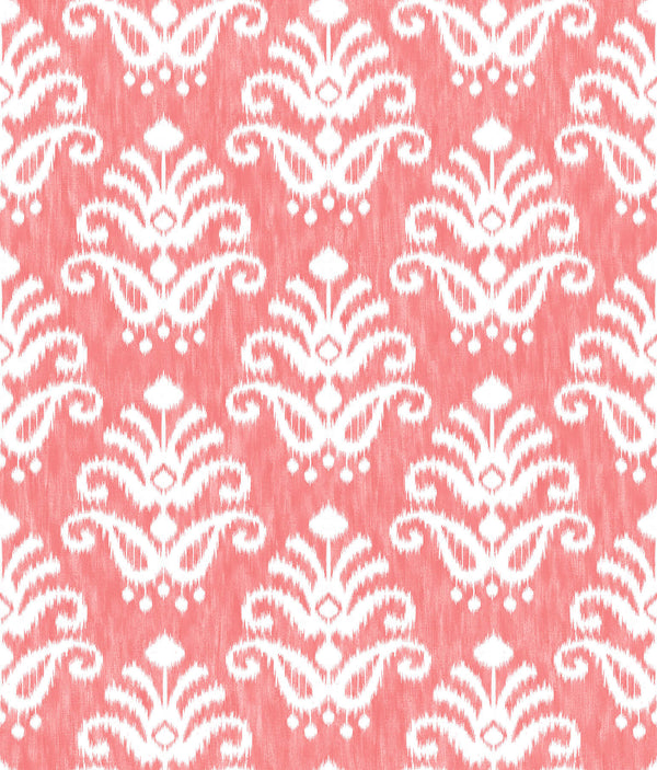 Keaton, Coral Wallcoverings | Malibu Wallcovering