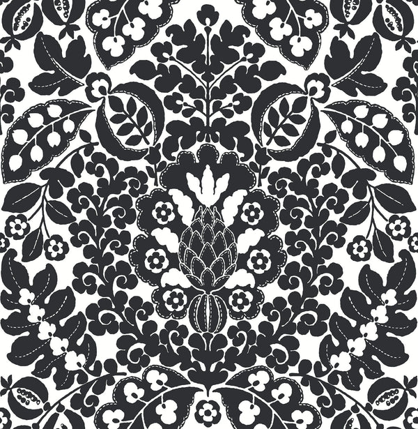 Marni, Black Wallcoverings | Malibu Wallcovering