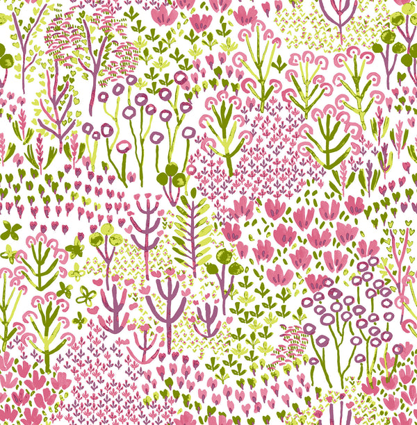 Chilton, Pink Wallcoverings | Malibu Wallcovering
