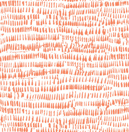 Runes - Orange Residential Wallcovering | Jeffrey Stevens