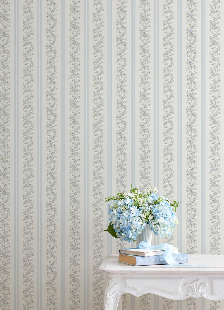 Marigold Wreath, Baby Blue Rush