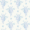 Cabbage Rose Bow, Dusty River Blue