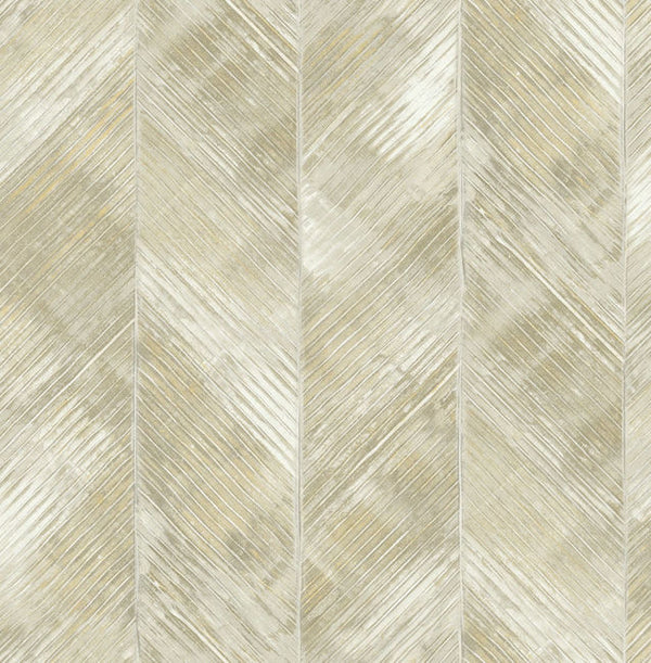 Hubble Texture - Metallic Gold and Ivory Wallcovering | Malibu Wallcovering