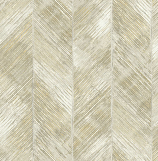 Hubble Texture - Metallic Gold and Ivory Wallcovering | Malibu Wallpaper