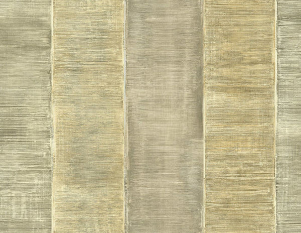 Kepler Stripe - Antique Gold Wallcovering | Malibu Wallcovering