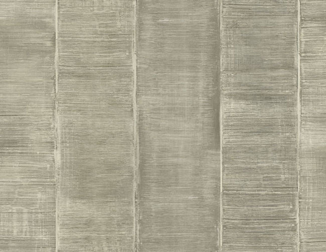 Kepler Stripe - Silver Wallcovering | Malibu Wallpaper