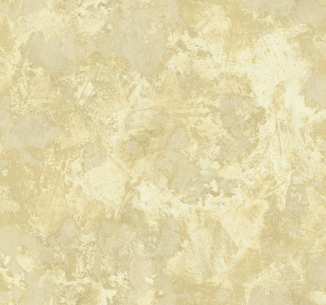 Newton Texture - Metallic Gold and Off-white Wallcovering | Malibu Wallpaper