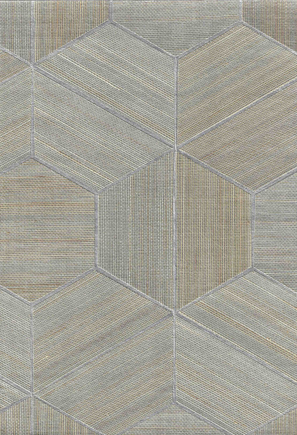 Casablanca Grasscloth Creamy Pearl White | Phillipe Romano