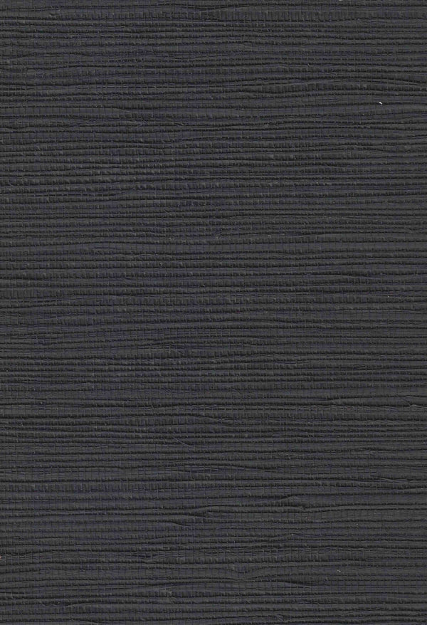 Lorcha Grasscloth Nightwatch Charcoal | Phillipe Romano