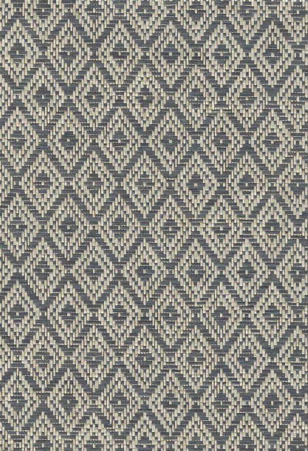 Diamond Back Weave Charcoal Cream | Phillipe Romano
