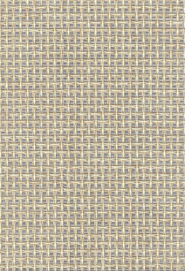 Mallorca Paperweave Silver Metallic Cream | Phillipe Romano