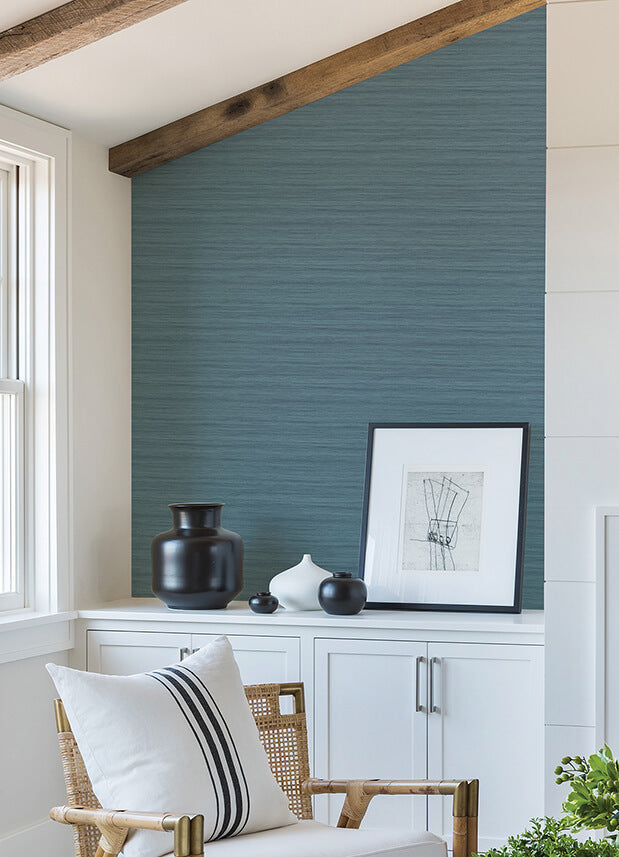 Shantung, Blue