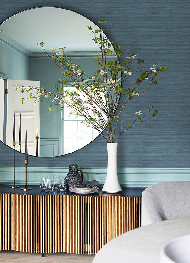Shantung, Blue