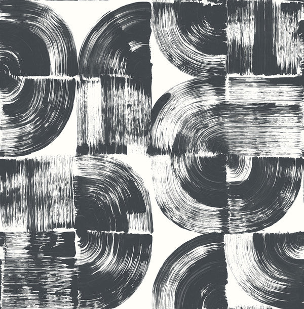 Giulietta, Black Wallcoverings | Malibu Wallcovering