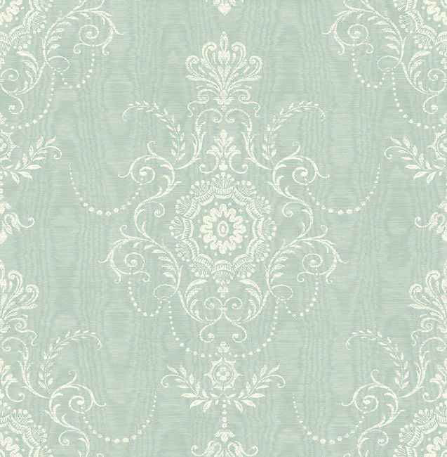 Colette - Sea Glass Wallcovering | Malibu Wallpaper