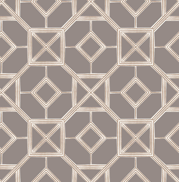 Livia - Mauve Residential Wallcovering | Jeffrey Stevens