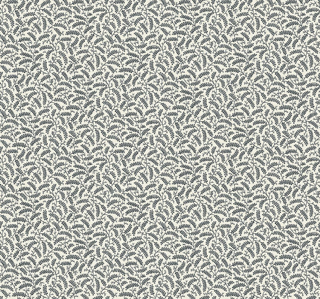 Cossette - French Black Wallcovering | Malibu Wallpaper