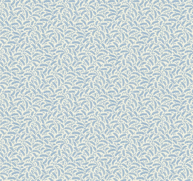 Cossette - Blue Heather Wallcovering | Malibu Wallpaper
