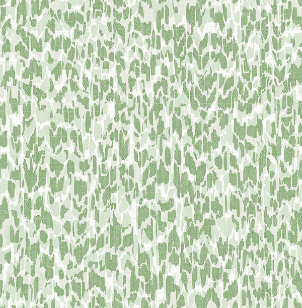 Flavia - Green Residential Wallcovering | Jeffrey Stevens