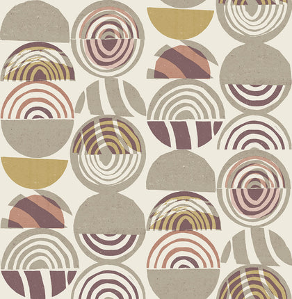 Mage - Plum Residential Wallcovering | Jeffrey Stevens