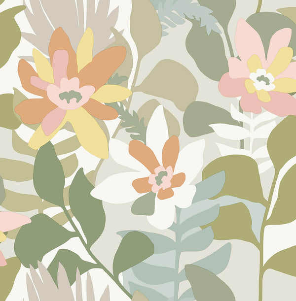 Koko - Taupe Residential Wallcovering | Jeffrey Stevens