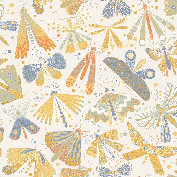 Flyga, Gold Wallcoverings | Malibu Wallcovering
