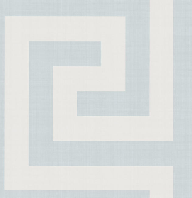 Vogue - Baby Blue and Off-white Wallcovering | Malibu Wallpaper