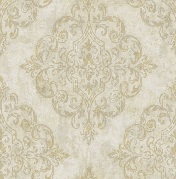 Atelier - Tan, Gold, and Off-white Wallcovering | Malibu Wallcovering