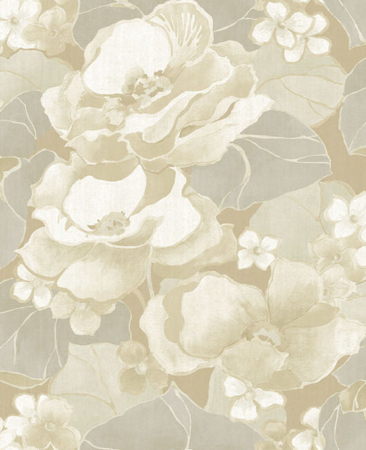 Adorn - Light Tan and Off-white Wallcovering | Malibu Wallcovering