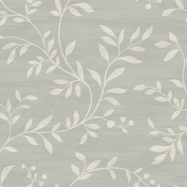 Couture - Metallic Silver and Off-white Wallcovering | Malibu Wallpaper